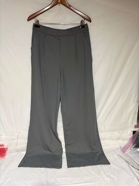HALARA Wide Leg Pants in Dark Gray